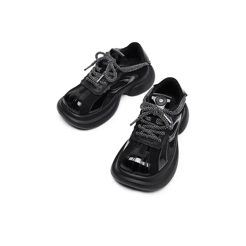 LUOMAIKE Breathable, Height Enhancing, Lightweight Low Top Chunky Sneakers Unisex-9