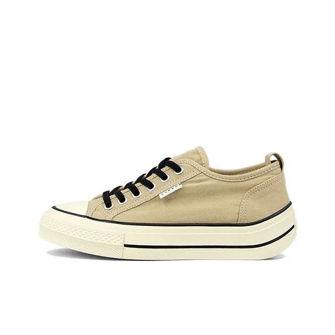 ZSBELLA Anti Slip Wear Resistant Low Top Canvas Shoes Women's-2