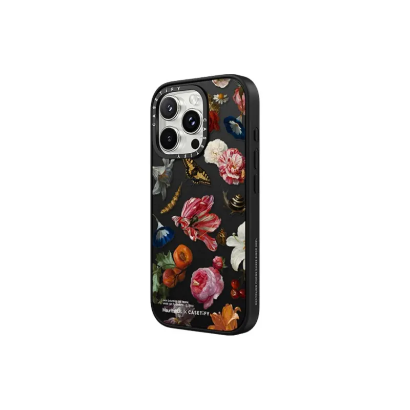 CASETIFY TPU+PC Material Vase Of Flowers Phone Cases Compatibility With IPhone 16/15 Collection Western-2