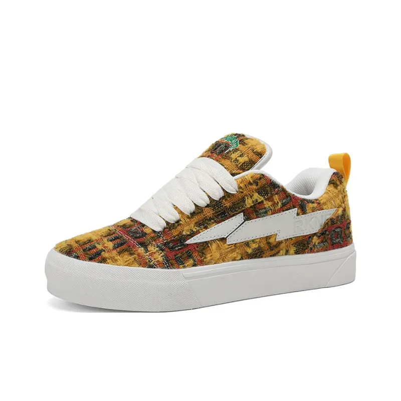 FZFA Anti Slip And Wear Resistant Height Increasing Low Top Classic Preppy Style Students Skateboard Shoes Unisex-20