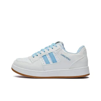 VKOI 1999 Abrasion Resistant Balance Lightweight Low Top Skateboard Shoes Women's White Blue