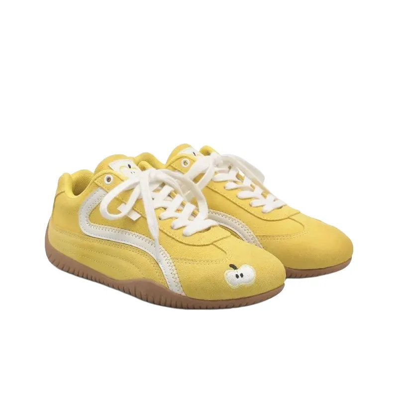 Yalu Low Top Casual Shoes Unisex Red Apple-2