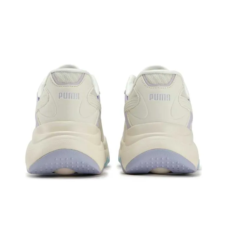 PUMA Pulsar Anti Slip Wear Resistant Low Top Chunky Sneakers Women's Beige-3