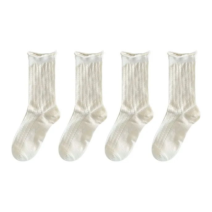 Moremoli Mid Calf Socks Women's 4 Pack-2