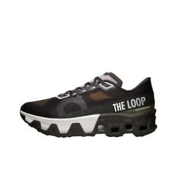 PLEASURES X The Loop x On Cloudmonster Hyper Anti Slip Wear Resistant Low Top Casual Running Shoes Women's Black Brown