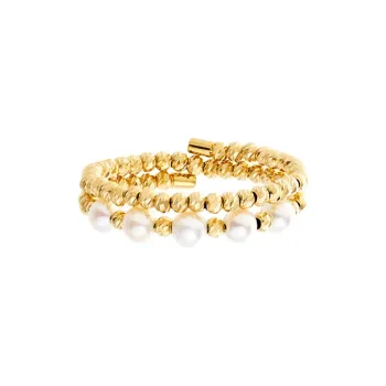JUNO Pearl Rings Women's