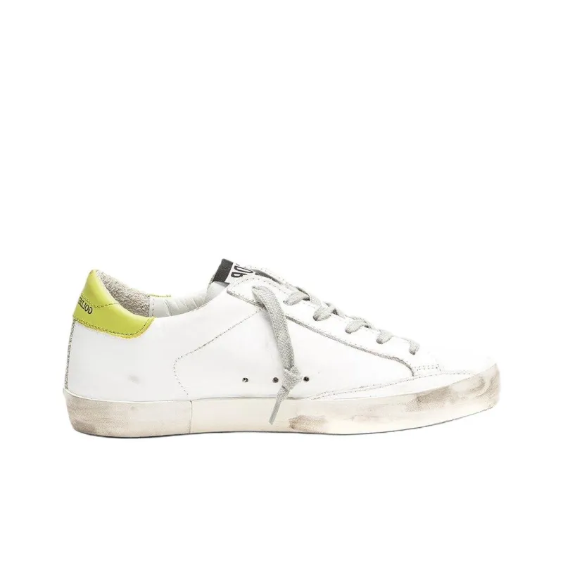 Golden Goose Super Star Low Top Skateboard Shoes Women's White-1