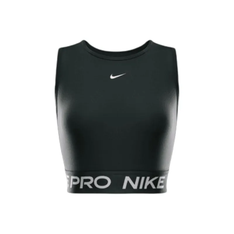 Nike Pro Women's Dri FIT Cropped Tank Top-0