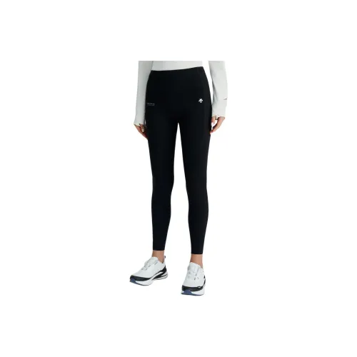 DESCENTE WOMEN'S RUNNING Series Sports Pants Women's BK BLACK