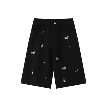 LESS BEARS Denim Shorts Unisex