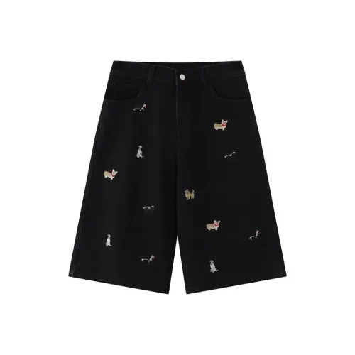 LESS BEARS Denim Shorts Unisex
