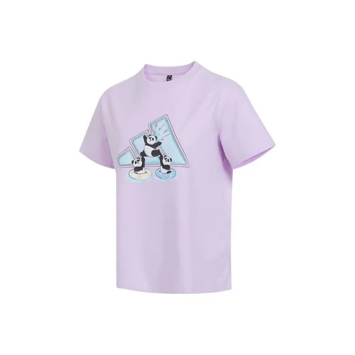 Adidas T Shirts Women's Purple-0