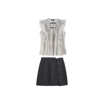 ABBY GODDESS Two Piece Skirt Sets Women's