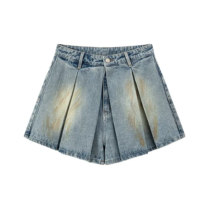 CHUU Denim Shorts Women's Light Denim Blue-0