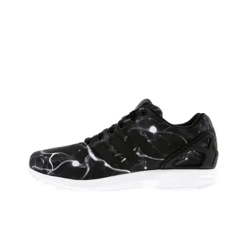 Adidas Originals ZX Flu Anti Slip Wear Resistant Low Top Casual Shoes Men's Black