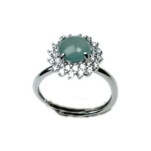 PUPAN Ice Glutinous Jadeite Rings Women's