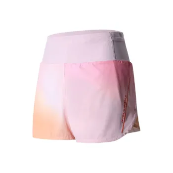 Macondo Sports Shorts Women's Color Makeup Pink Print