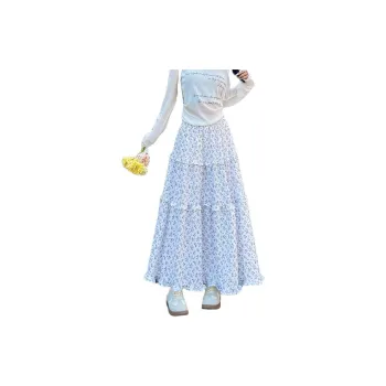 XIANSINIAO Casual Long Skirt Women's