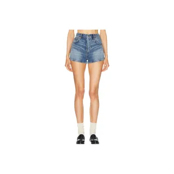 GRLFRND Denim Shorts Women's Blue