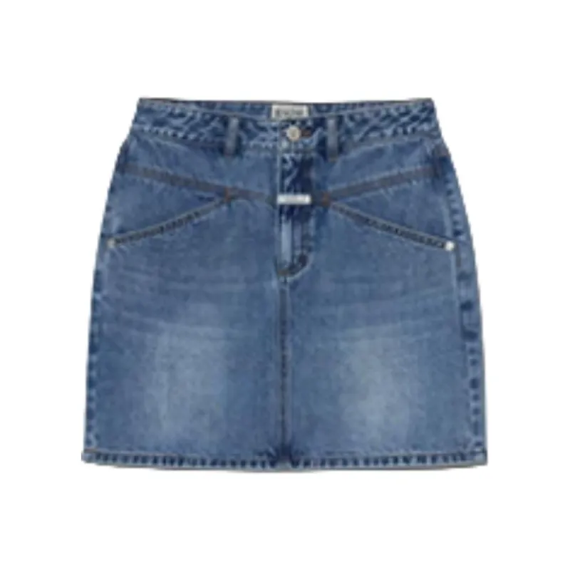 MARITHE FRANCOIS GIRBAUD Denim Short Skirts Women's-6