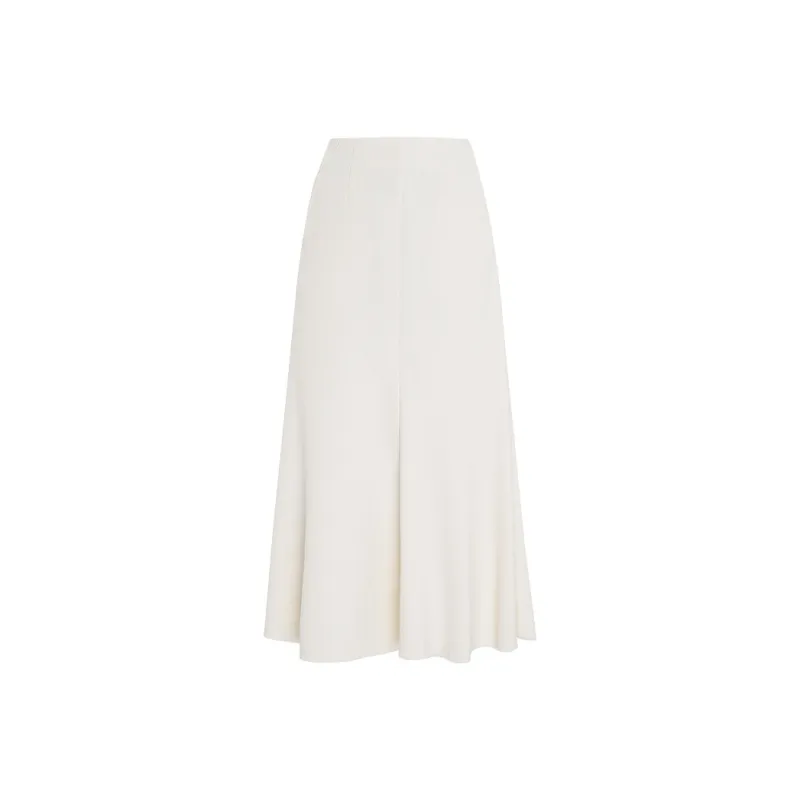 IDPAN Casual Long Skirt Women's Ecru-0