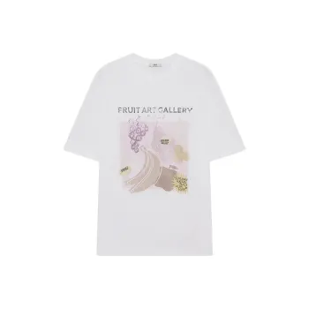 D'zzit T Shirts Women's Bleached White