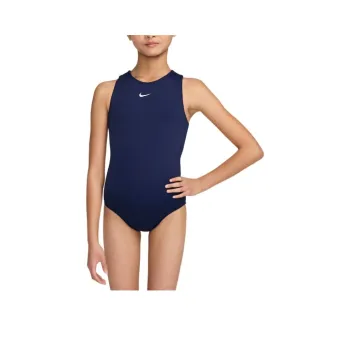 Nike Gymnastics Navy Strappy Performance Leotard