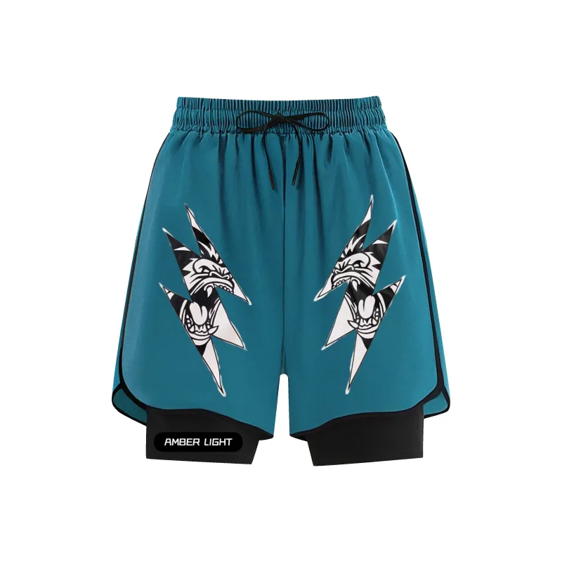 AMBER LIGHT Sports Shorts Unisex-8