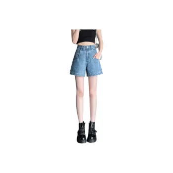 SITOL Denim Shorts Women's Blue