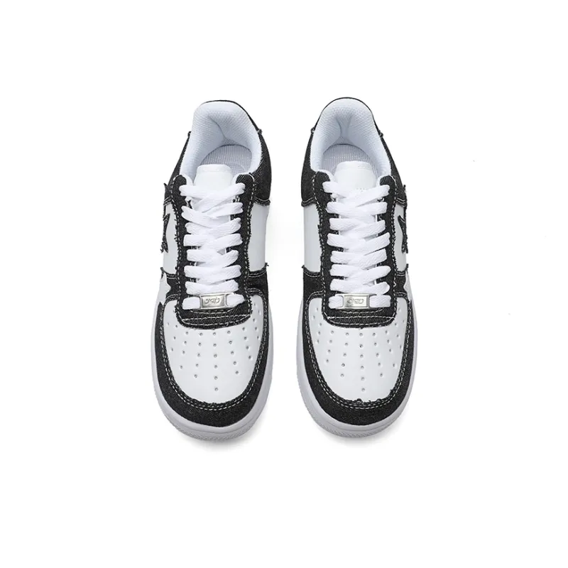 ABIDJAN Cyber Denim Lightweight Low Top Skateboard Shoes Unisex-8
