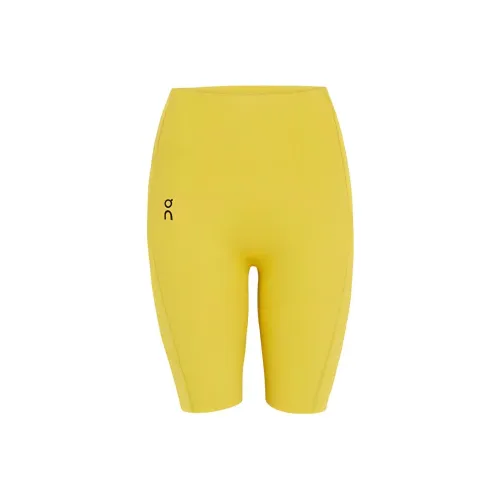 On Movement FW24 Tights Short Sports Shorts Women's Yellow