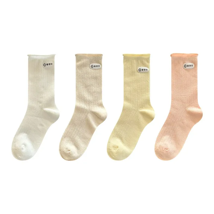 Moremoli Mid Calf Socks Women's 4 Pack-3
