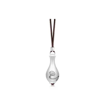 YUOFFICIAL 999 Fine Silver Necklaces Unisex