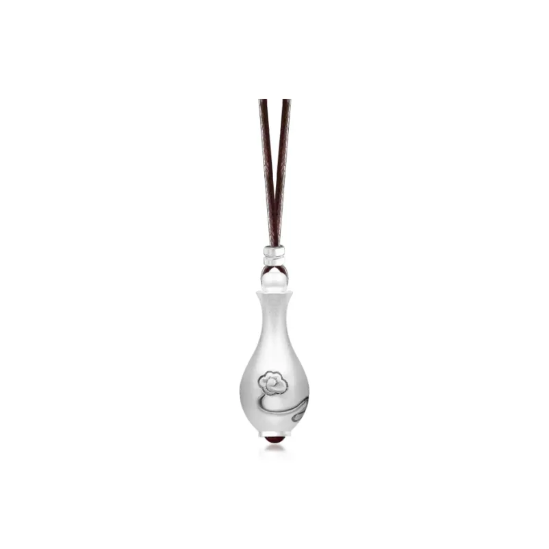 YUOFFICIAL 999 Fine Silver Necklaces Unisex-0
