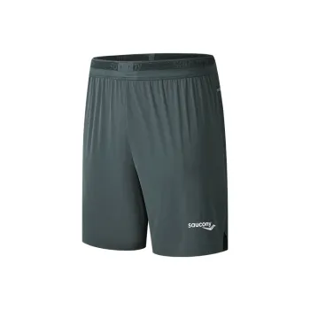Saucony Sports Shorts Unisex Mist Gray