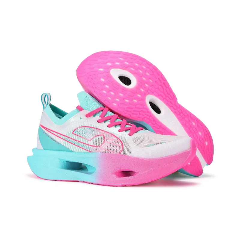 JEANSWEST Low Top Running Shoes Unisex Riding The Waves-5