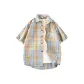 Yellow Blue Plaid