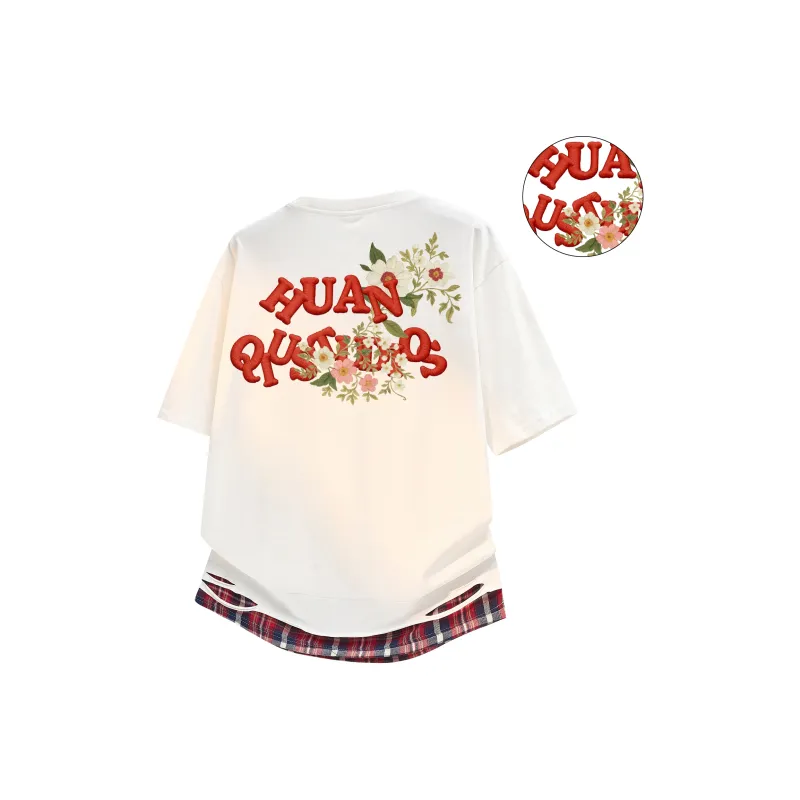 HUANQIU T-Shirts Unisex-8