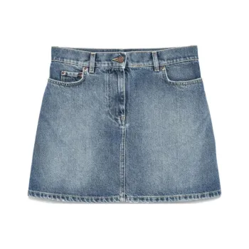 MOSCHINO Denim Mini Skirt