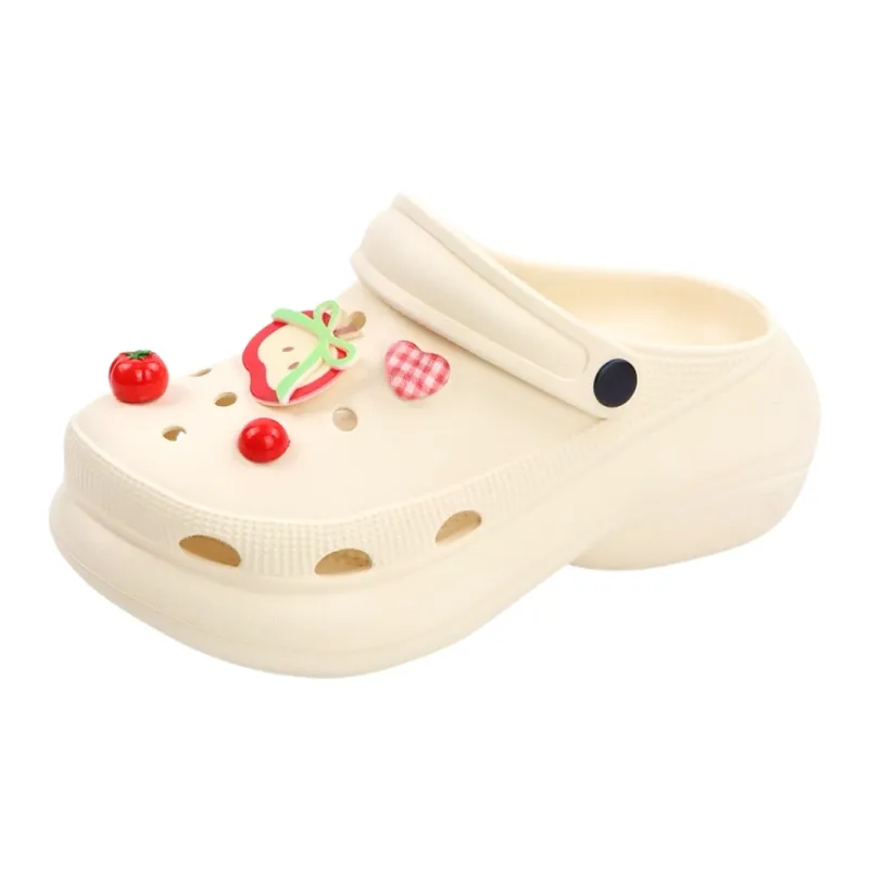 Thin Strips Sandal Slippers Women's Ecru-0