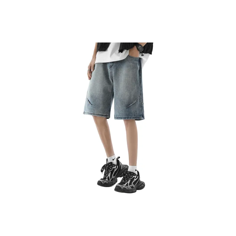 REXSHION Denim Shorts Unisex-11