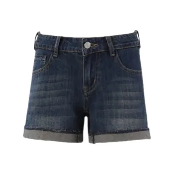 ZXZA Denim Shorts Women's Vintage Blue