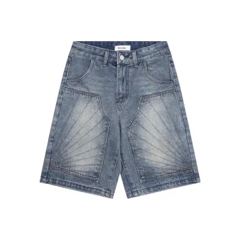 ARIADNAW STUDIO Denim Shorts Women's Vintage Blue