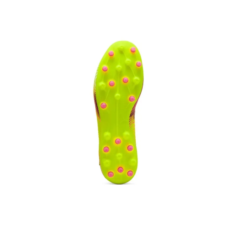 PUMA FUTURE 8 PRO Anti Slip Wear Resistant Soccer Shoes Unisex Yellow-4