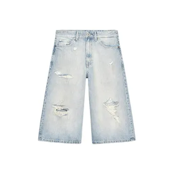 ZARA Denim Shorts Women's Light Blue