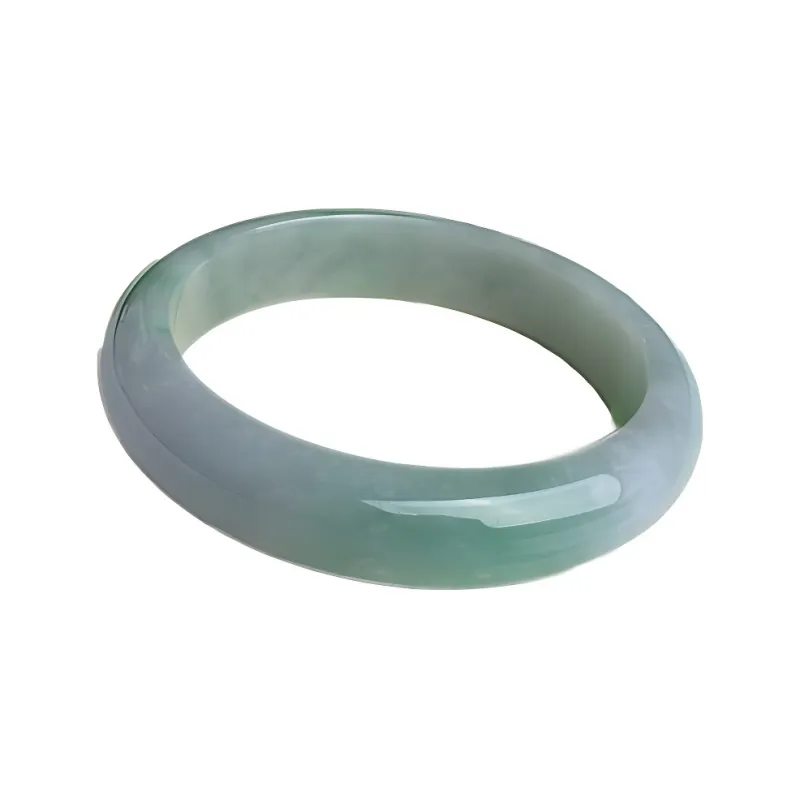 FANGCUIYUAN Glutinous Jade Jadeite Bangles Women's-0