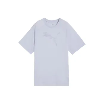 PUMA Evo Raglan Sleeve T Shirt Women's Light Blue