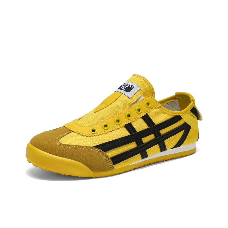 PROTECTCAMEL Slip Resistant, Abrasion Resistant, Lightweight Low Top Casual Shoes Unisex Yellow-1