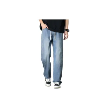 LIGHTNING MONSTER Jeans Unisex Blue Denim