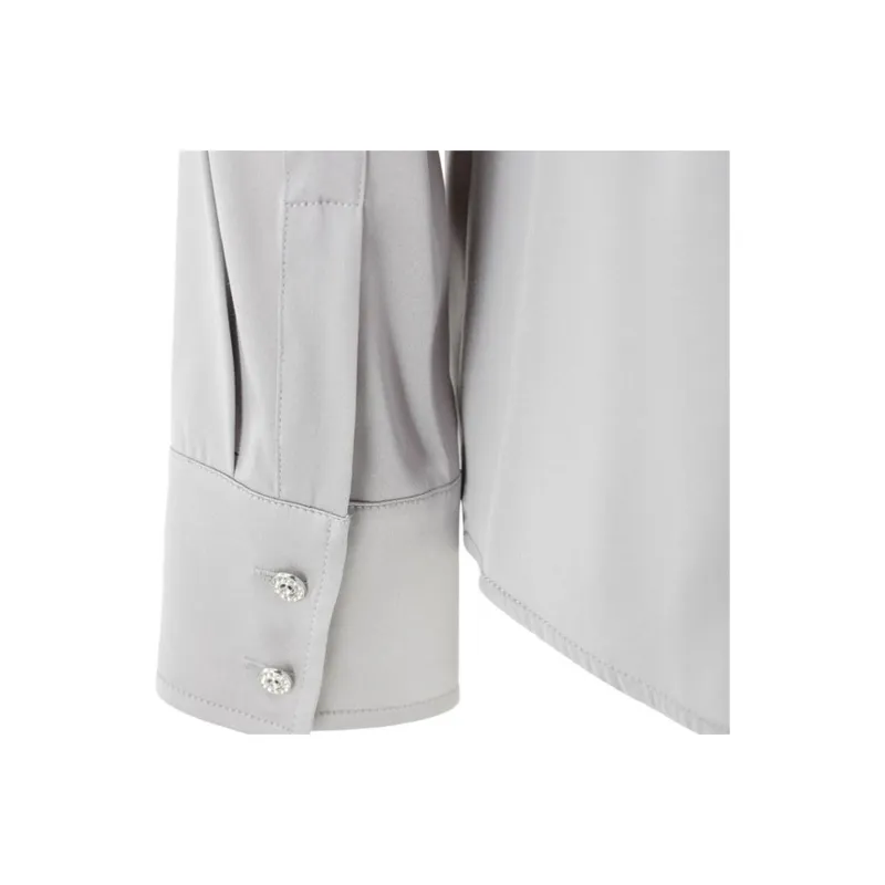 MaxMara Studio Baden Curved Hem Long Sleeved Top-3